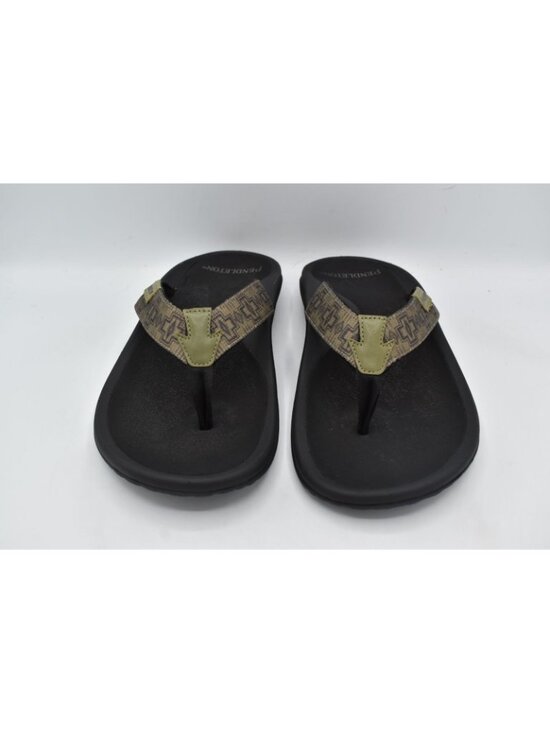 Pendleton Mens Size 10 Harding Thong Olive Flip Flops Sandals Shoes main image 4